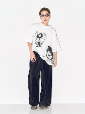 「Mollini（モリーニ）のアイテム」を使った、KAJImiさん（レディース・160cm）の春コーディネート