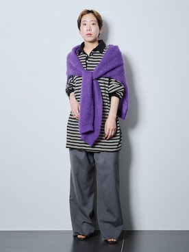 「Mollini（モリーニ）のアイテム」を使った、KAJImiさん（レディース・160cm）の夏コーディネート