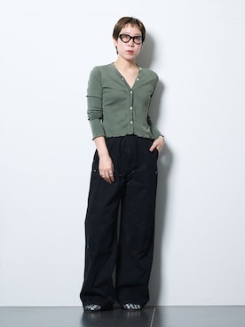 「Mollini（モリーニ）のアイテム」を使った、KAJImiさん（レディース・160cm）の春コーディネート