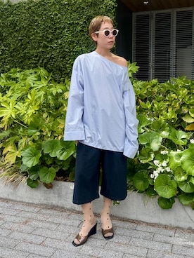 「Mollini（モリーニ）のアイテム」を使った、KAJImiさん（レディース・160cm）の春コーディネート
