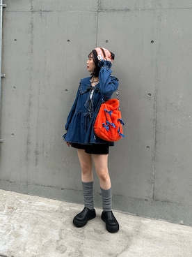「ハロサン」｜えみきょさん（レディース・153cm）の冬コーディネート