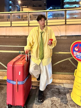 「アイテム（フォーマルスーツ/小物）」を使った、chowchunhinさん（メンズ・170cm・20代）の秋コーディネート