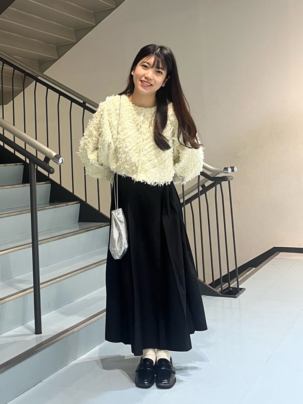 KBF（ケイビーエフ）の「バルーンドッキングブラウス（シャツ