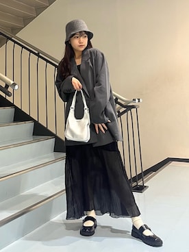 マ　ナさん（レディース・154cm）の秋コーディネート