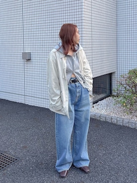 増田理佳子さん(レディース・156cm)の冬コーディネート