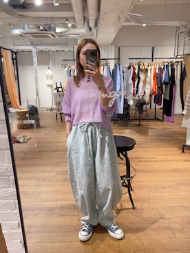 増田理佳子さん（レディース・156cm）の春コーディネート