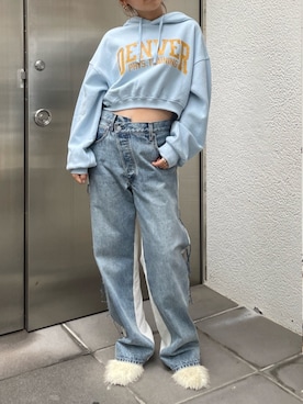 増田理佳子さん(レディース・156cm)の秋コーディネート
