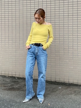 増田理佳子さん(レディース・156cm)の秋コーディネート