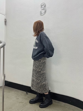 増田理佳子さん（レディース・156cm）の秋コーディネート