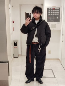 shusoさん（メンズ・170cm）の冬コーディネート