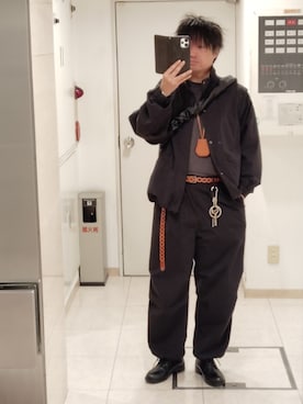 「アイテム（財布/小物）」を使った、shuso1222さん（メンズ・170cm）の秋コーディネート