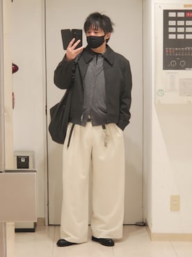 shusoさん（メンズ・170cm）の春コーディネート