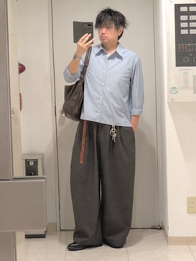 shusoさん（メンズ・170cm）の秋コーディネート