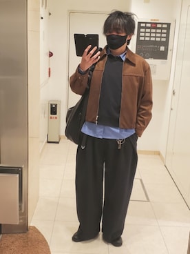 shusoさん（メンズ・170cm）の春コーディネート