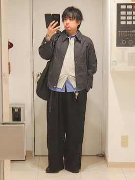 shusoさん（メンズ・170cm）の春コーディネート