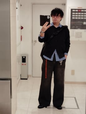 「アイテム（財布/小物）」を使った、shuso1222さん（メンズ・170cm）の秋コーディネート