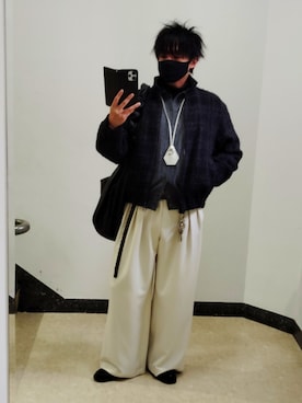 「メンズファッション」｜shusoさん（メンズ・170cm）の冬コーディネート
