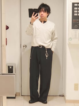 shusoさん（メンズ・170cm）の春コーディネート