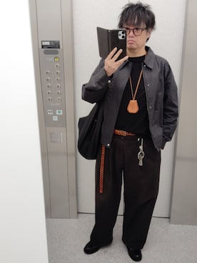 「アイテム（香水）」を使った、shuso1222さん（メンズ・170cm）の秋コーディネート