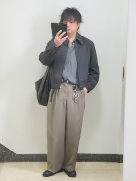 shusoさん（メンズ・170cm）の春コーディネート