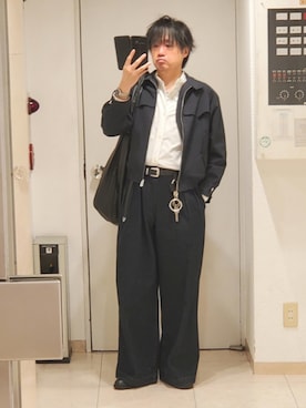 shusoさん（メンズ・170cm）の春コーディネート