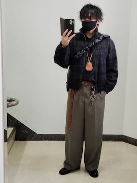 「アイテム（フレグランス）」を使った、shusoさん（メンズ・170cm）の冬コーディネート