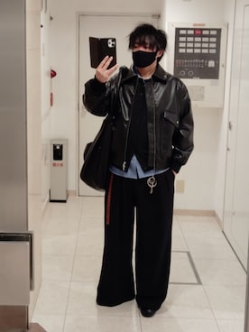 「アイテム（香水）」を使った、shuso1222さん（メンズ・170cm）の秋コーディネート