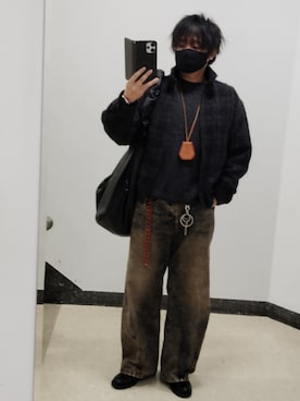 「アイテム（香水）」を使った、shuso1222さん（メンズ・170cm）の秋コーディネート