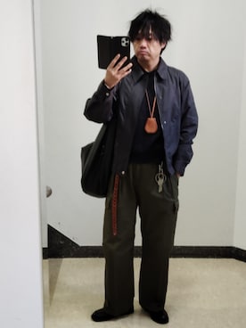 「アイテム（香水）」を使った、shuso1222さん（メンズ・170cm）の秋コーディネート