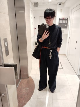 「アイテム（フレグランス）」を使った、shuso1222さん（メンズ・170cm）の秋コーディネート