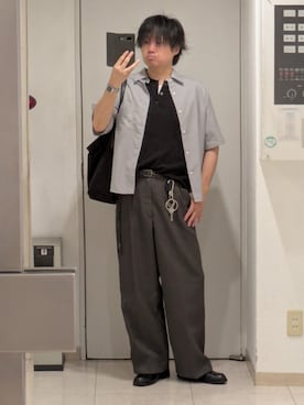 shusoさん（メンズ・170cm）の夏コーディネート