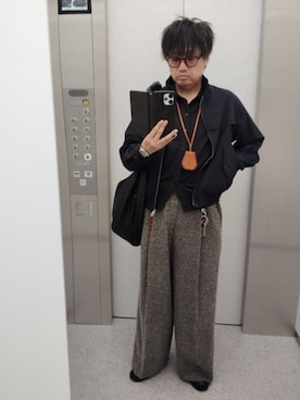 「アイテム（財布/小物）」を使った、shuso1222さん（メンズ・170cm・40代）の秋コーディネート