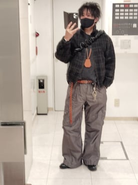 shusoさん（メンズ・170cm）の冬コーディネート