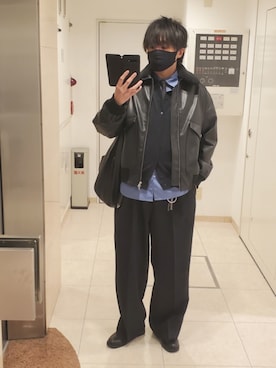 shusoさん(メンズ・170cm)の冬コーディネート