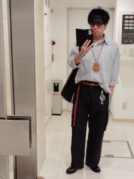 「アイテム（フレグランス）」を使った、shuso1222さん（メンズ・170cm）の秋コーディネート