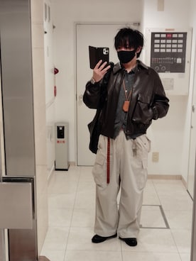 「アイテム（フレグランス）」を使った、shuso1222さん（メンズ・170cm・40代）の秋コーディネート