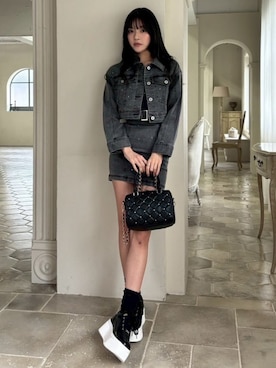 LIP SERVICEさん（レディース・160cm）の春コーディネート