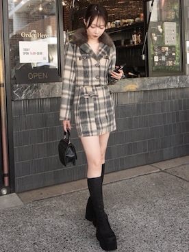 「LIPSERVICE（リップサービス）のアイテム」を使った、LIP SERVICEさん（レディース・164cm）の秋コーディネート