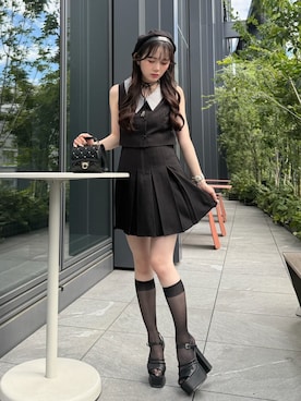 LIP SERVICEさん（レディース・158cm）の夏コーディネート