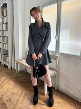 LIP SERVICEさん（レディース・158cm）の秋コーディネート