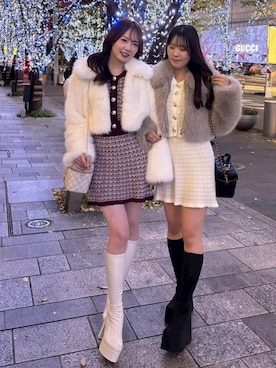 「LIPSERVICE（リップサービス）のアイテム」を使った、LIP SERVICEさん（レディース・164cm）の秋コーディネート