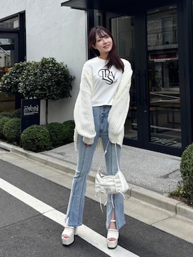 LIP SERVICEさん（レディース・164cm）の春コーディネート