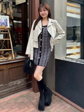 LIP SERVICEさん（レディース・158cm）の春コーディネート