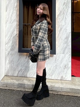 LIP SERVICEさん（レディース・158cm）の秋コーディネート