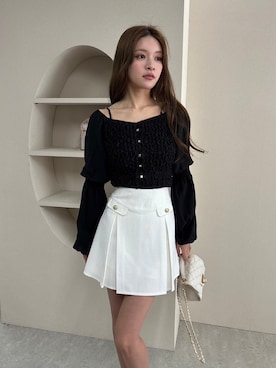 LIP SERVICEさん（レディース・160cm）の春コーディネート