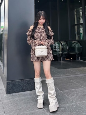 LIP SERVICEさん(レディース・154cm)の秋コーディネート