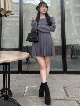 LIP SERVICEさん（レディース・158cm）の秋コーディネート