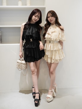 「LIPSERVICE（リップサービス）のアイテム（トップス）」を使った、LIP SERVICEさん（レディース・164cm）の春コーディネート