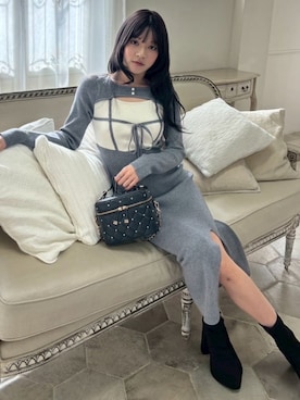 「LIPSERVICE（リップサービス）のアイテム」を使った、LIP SERVICEさん（レディース・160cm）の冬コーディネート