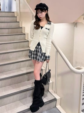 「LIPSERVICE（リップサービス）のアイテム」を使った、LIP SERVICEさん（レディース・160cm）の秋コーディネート